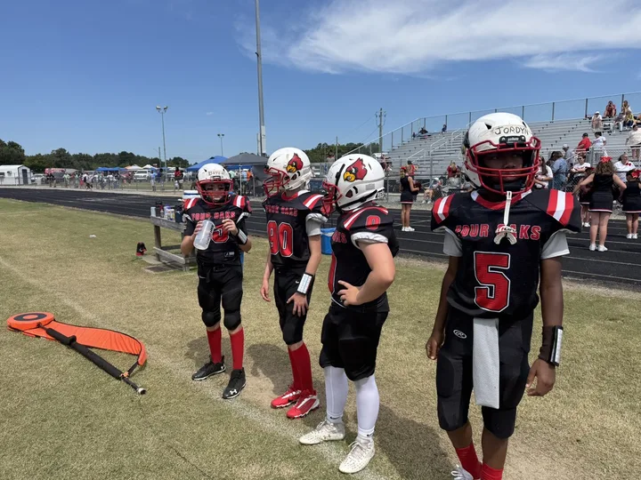 Four Oaks Cardinals game action
