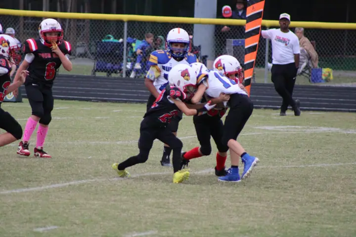 Four Oaks Cardinals game action
