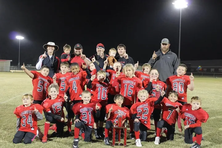 Four Oaks Cardinals team moment