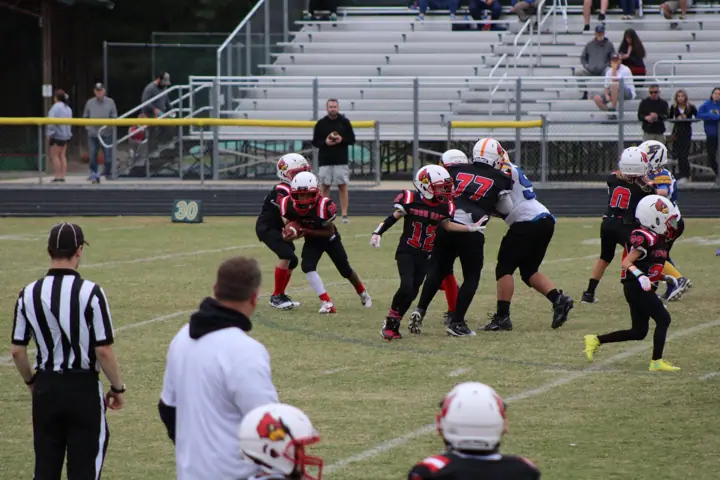 Four Oaks Cardinals game action