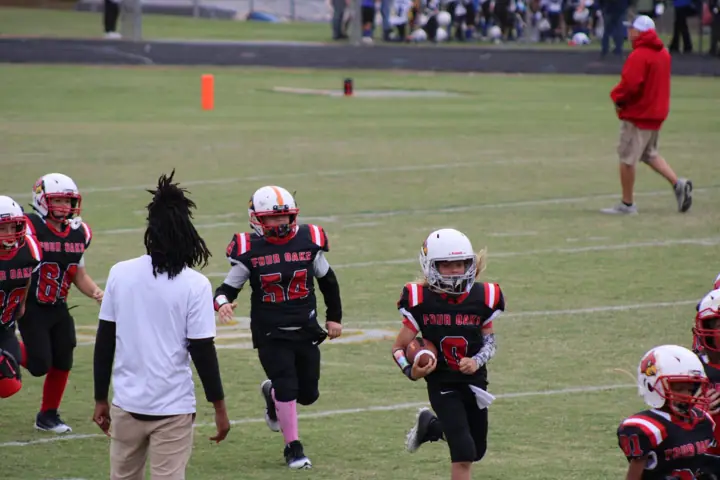 Four Oaks Cardinals game action