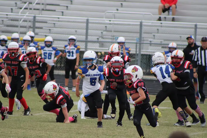 Four Oaks Cardinals game action