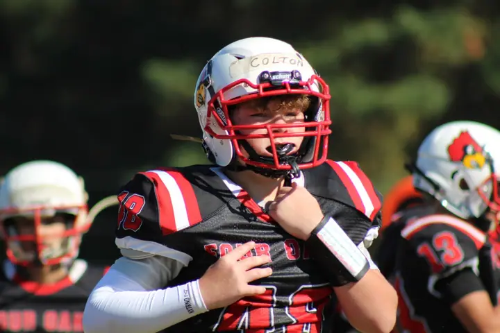 Four Oaks Cardinals game action