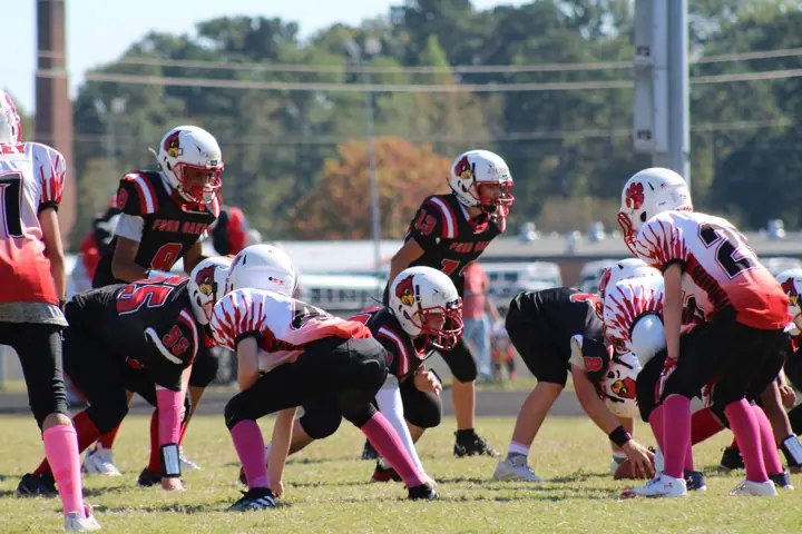 Four Oaks Cardinals game action