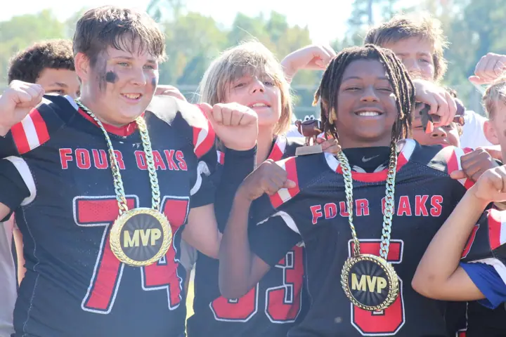 Four Oaks Cardinals team moment