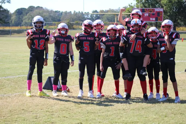 Four Oaks Cardinals team moment