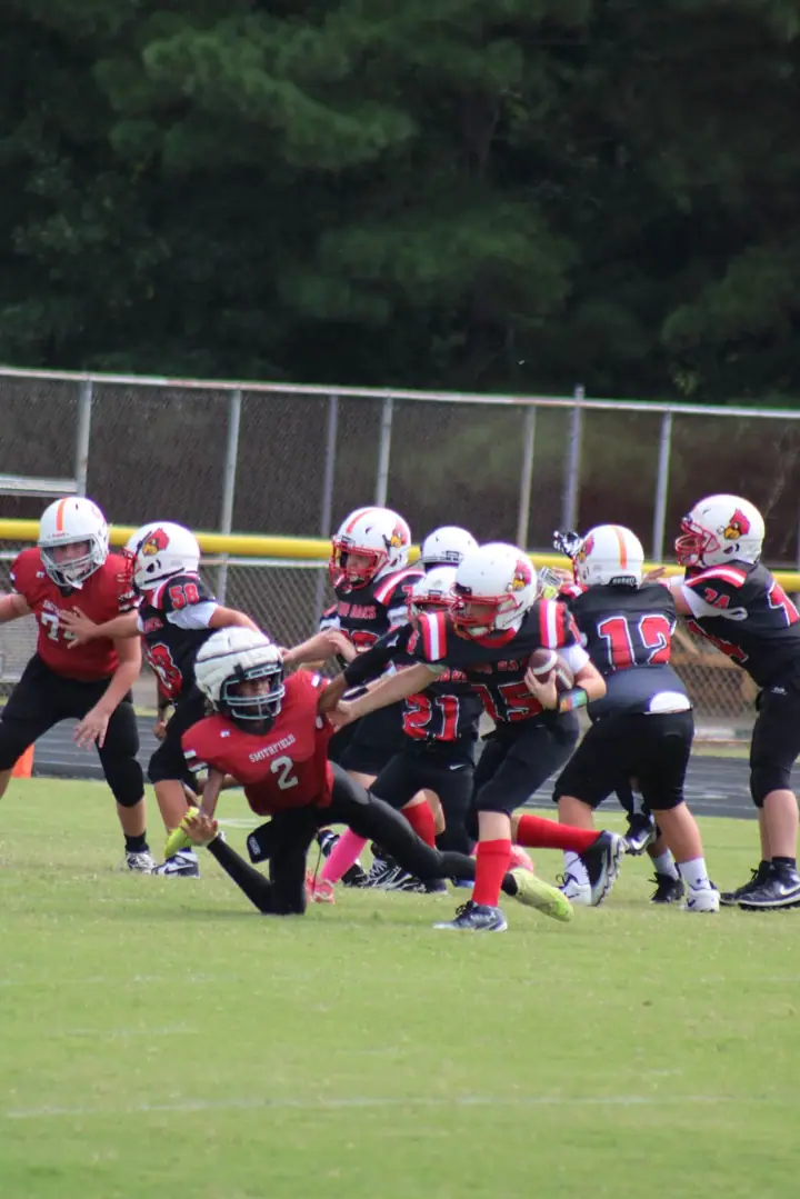 Four Oaks Cardinals game action