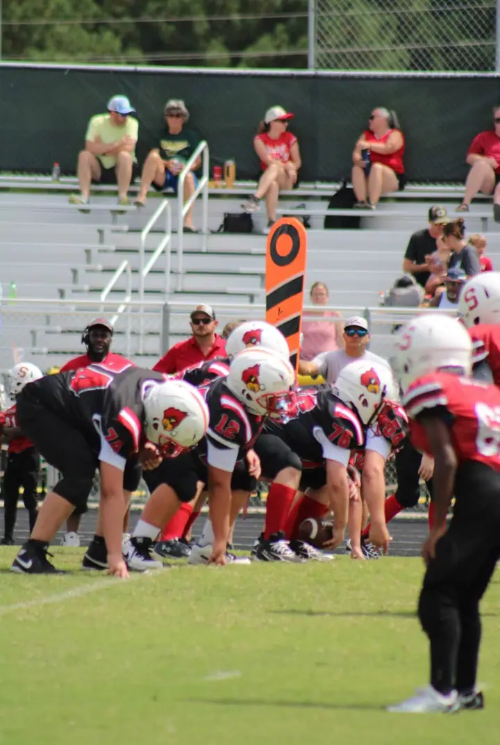 Four Oaks Cardinals game action