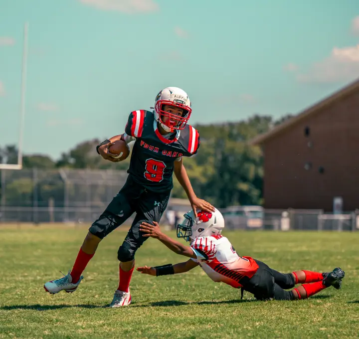 Four Oaks Cardinals game action