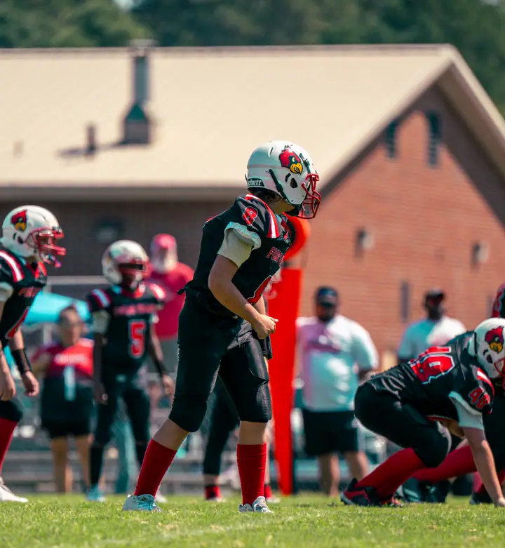 Four Oaks Cardinals game action